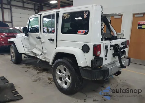 2014 Jeep Wrangler Unlimited Sahara z USA, uszkodzony, nr VIN 1C4BJWEG2EL191649